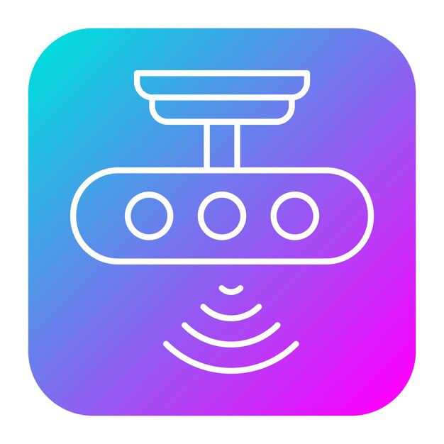 Sensors vector icon Can be used for Data Analytics iconset