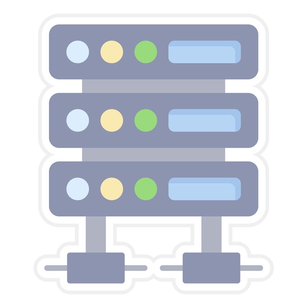 server icon vector image can be used for no code