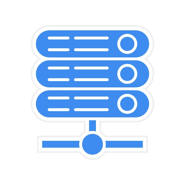 server icon vector image can be used for online game
