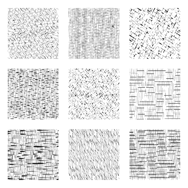 set of abstract texture