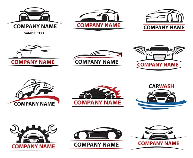 Vektor set of car icons