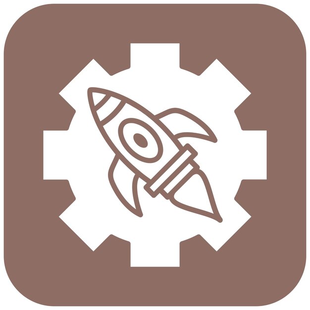 setting icon vector image can be used for startup