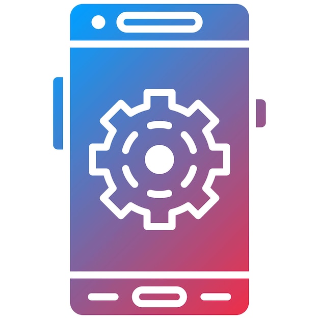 settings icon vector image can be used for mobile app development