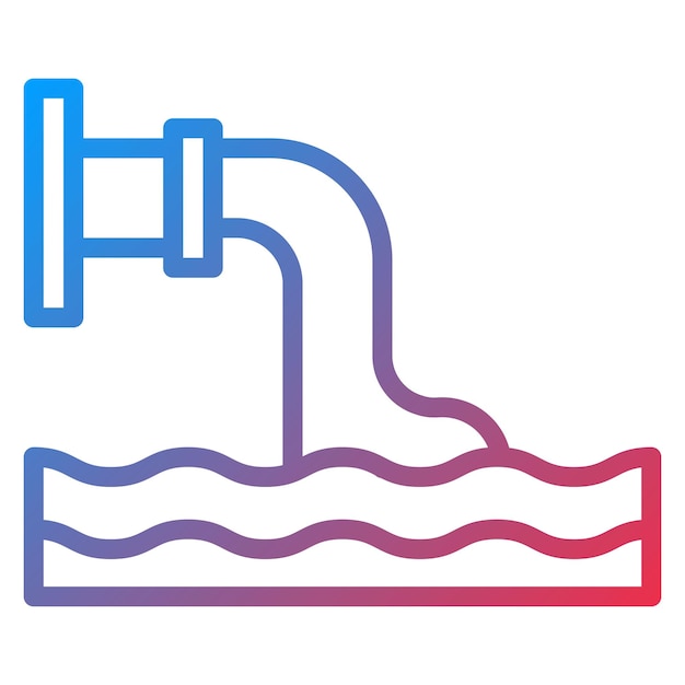 sewage system icon vector image can be used for public utilities