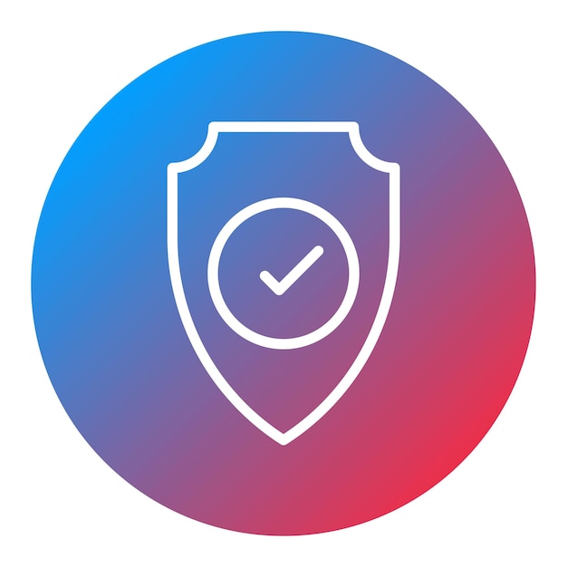 Shield icon vector image Can be used for Nursing Home