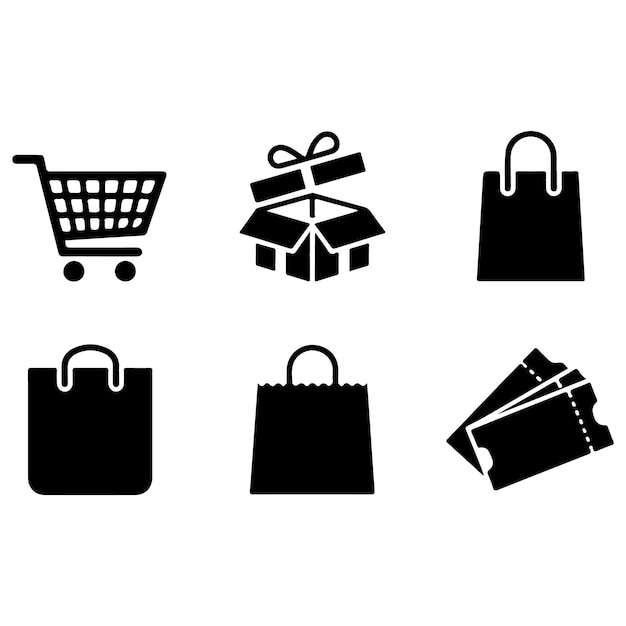 Shopping and Gifting Icons