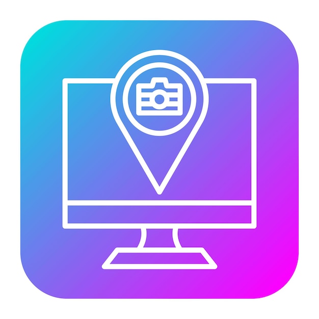 Sightseeing vector icon Can be used for Travel Agency iconset