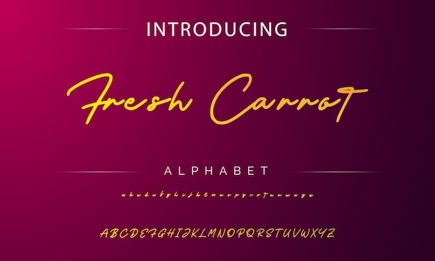 signature Font Calligraphy Logotype Script Brush Font Type Font lettering handwritten
