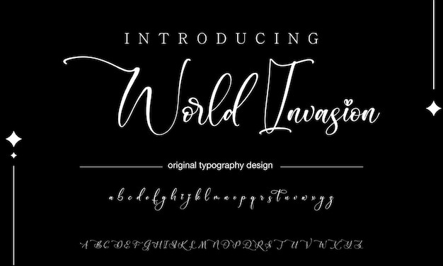 signature font calligraphy logotype script brush font type font lettering handwritten