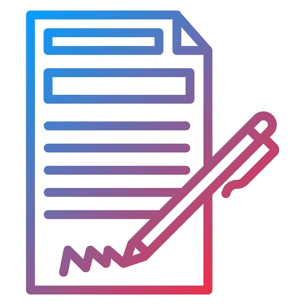 signatures icon vector image can be used for trading
