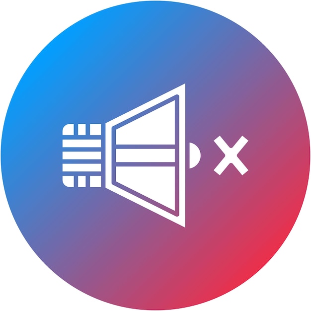 Silent icon vector image Can be used for User Interface