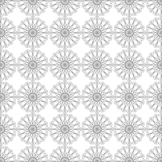 Silver pattern background