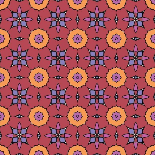 Simple Ornament beautiful background with geometric elements
