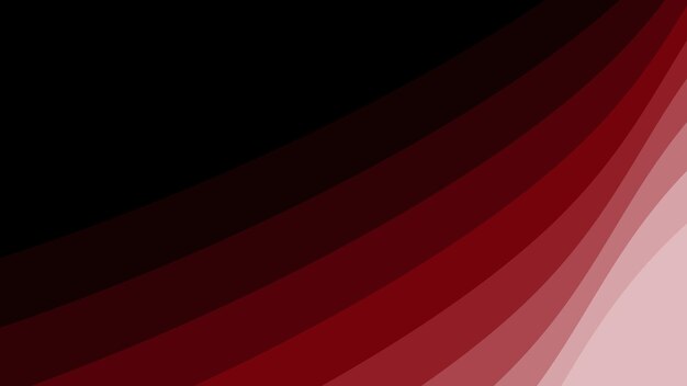 Simple Red background vector design Smooth wave background minimalist elegant for website and prese