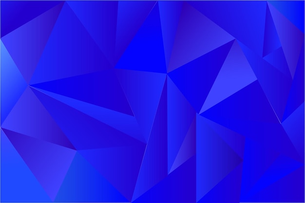 Simple Vector Background Blue Triangle xA