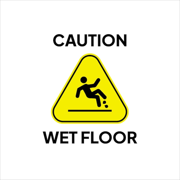 slippery floor