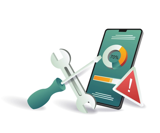 Smartphone app update fix