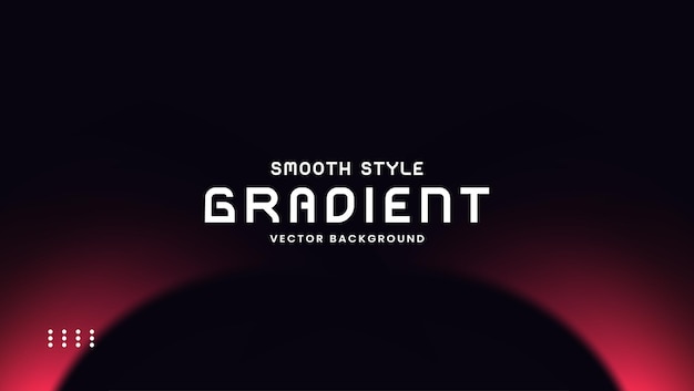 smooth gradient background with black and red color