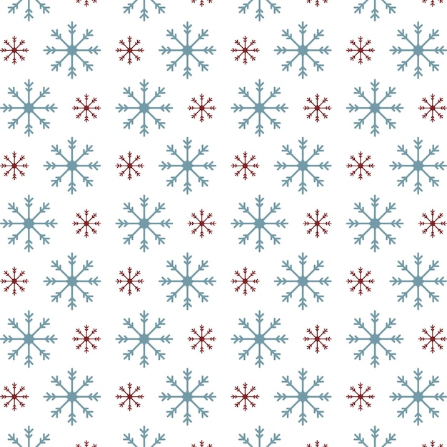 Snowfall superb trendy multicolor repeating pattern vector illustration design