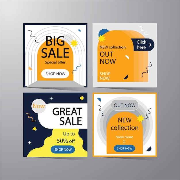 Social advertise template
