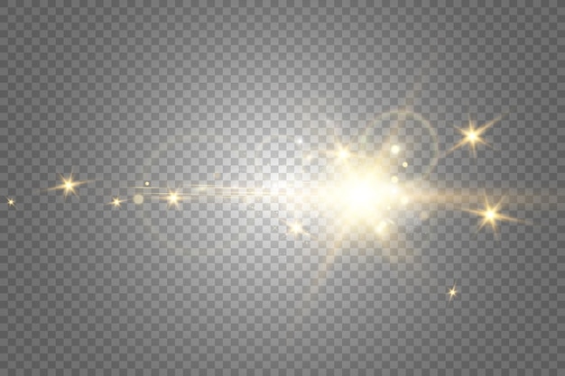 special lens flash light effect the flash flashes rays and searchlight illustwhite glowing