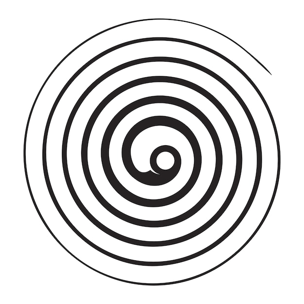spiral rotating spinning design elements iconvector illustration design