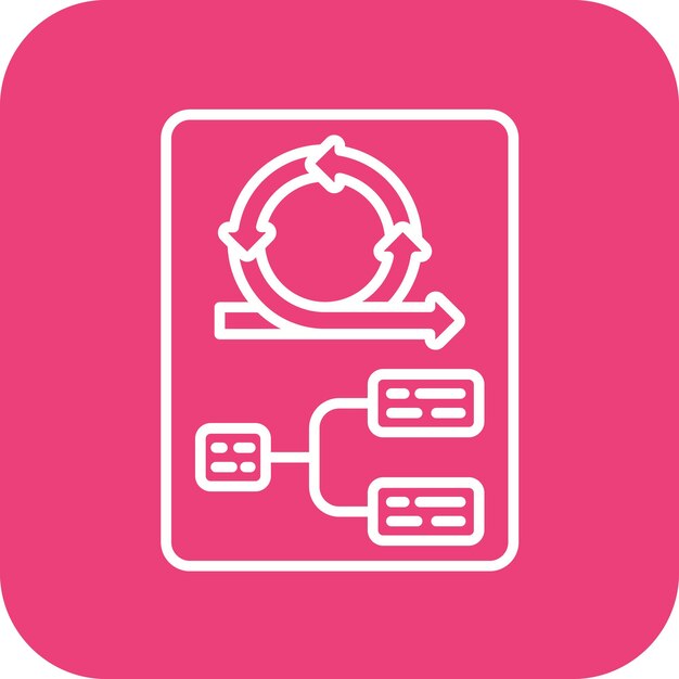 sprint planning icon vector image can be used for agile