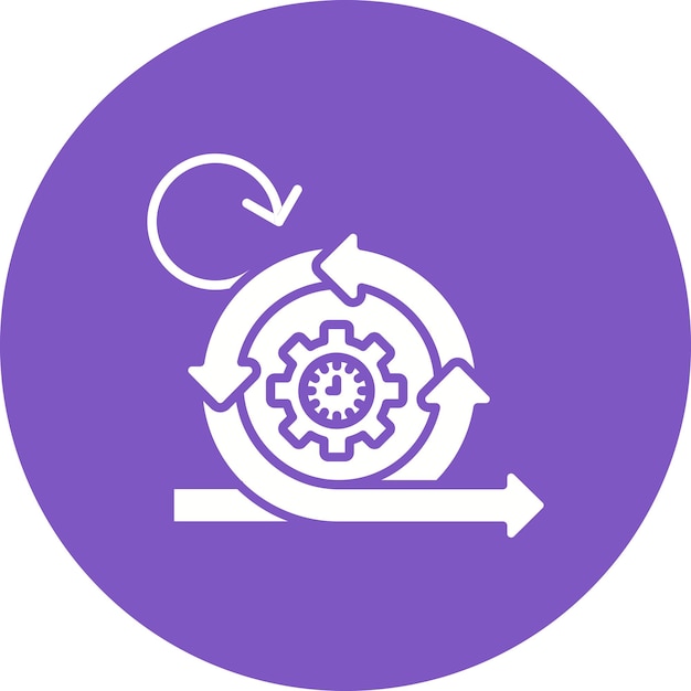 Sprint Review icon vector image Can be used for Agile