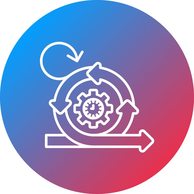 Sprint Review icon vector image Can be used for Agile