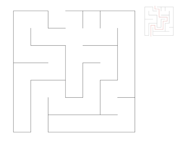 Square maze logic game with labyrinths maze game A maze with answers