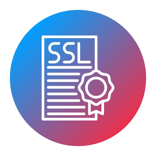 SSL Certificate icon vector image Can be used for Safe Payment