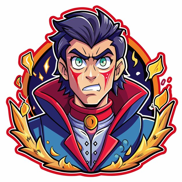 sticker vector graphics illustration EPS source file format lossless scaling icon design