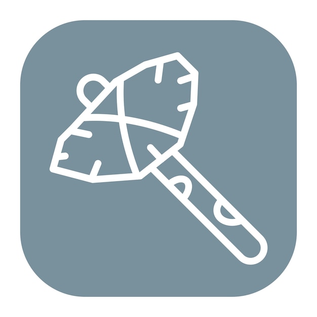 Stone Hammer icon vector image Can be used for Mining And Crafting