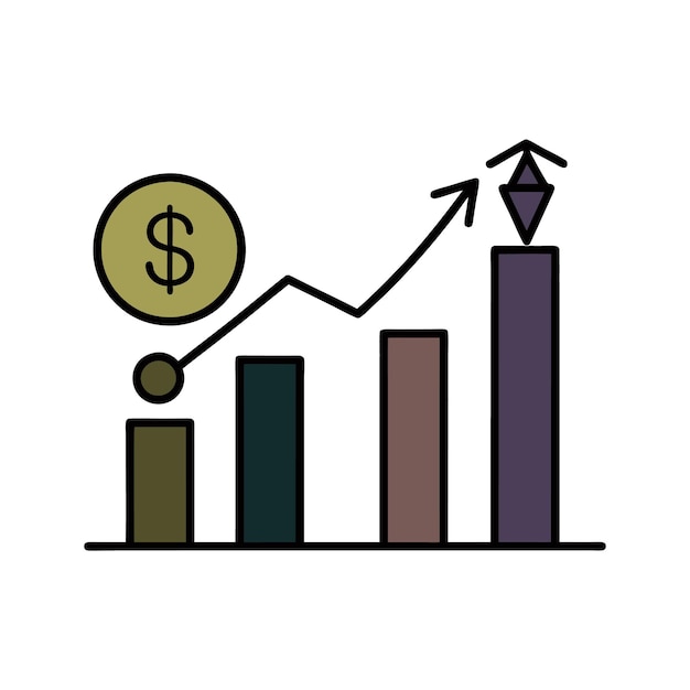 Strategic Business Revenue Growth Analyzing Financial Trends with Statistical Charts