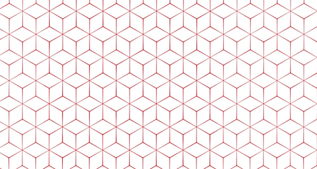 stylish hexagonal line pattern background
