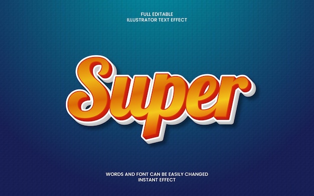 Super Text Effect