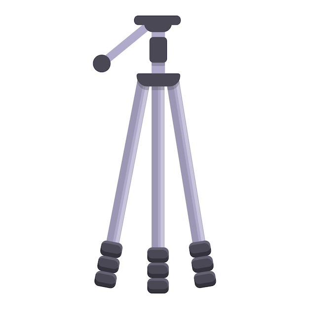 Support tripod icon Cartoon of support tripod vector icon for web design isolated on white background