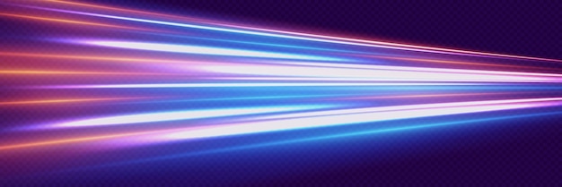 Světelný efekt linie, rychlé laserové paprsky