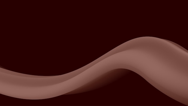 sweet chocolate background wit minimalist style