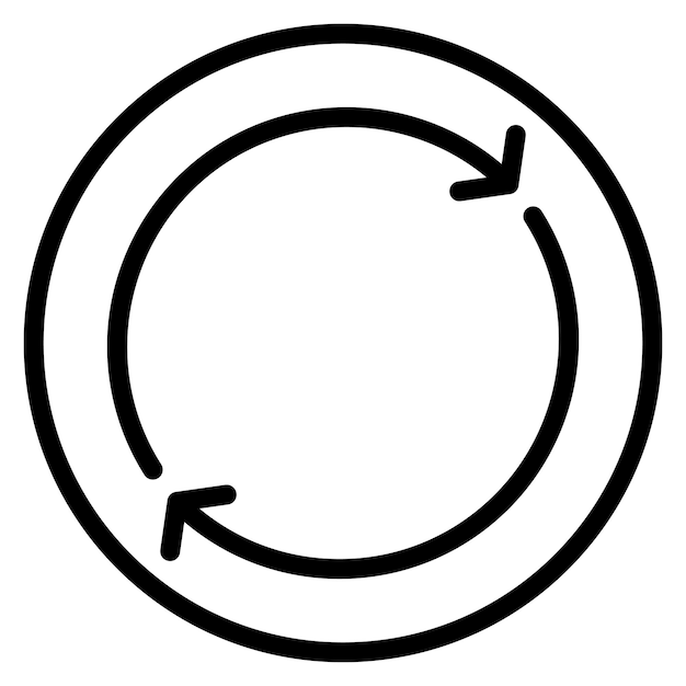 Synchronization icon vector image Can be used for Teamwork