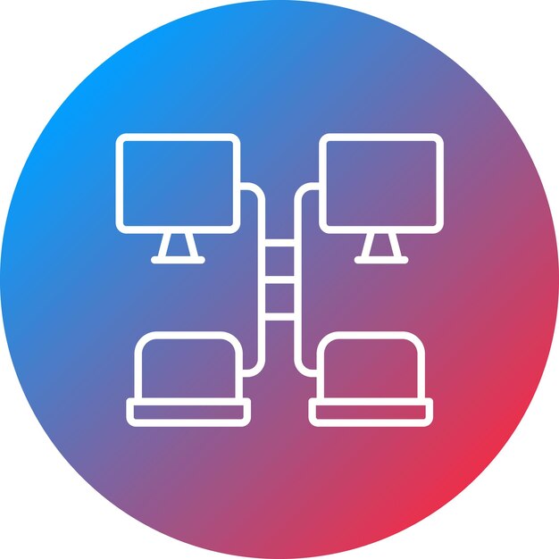System Netowrk icon vector image Can be used for Cloud Computing