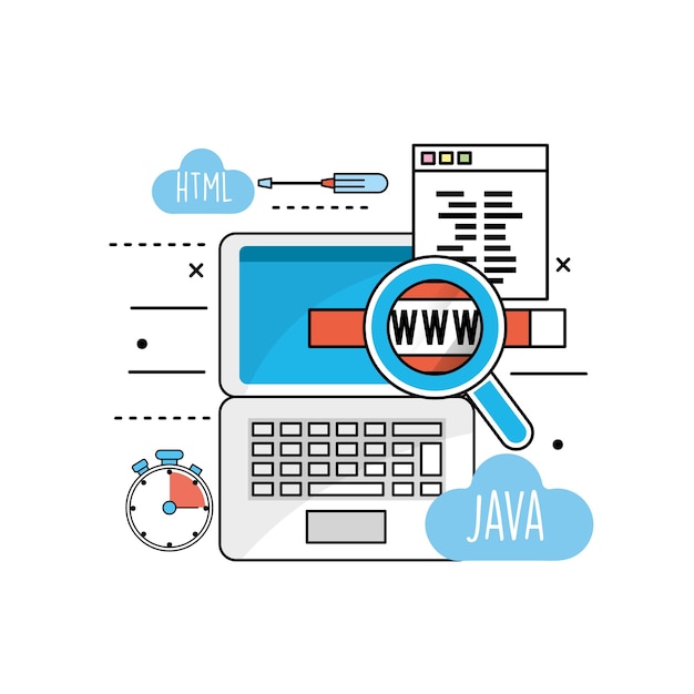 system programming technology with website code