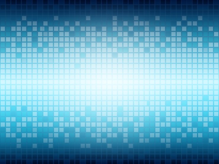 Vektor tabulka mozaiky abstraktní technologické pozadí kreativní design budoucnost modrý vektor