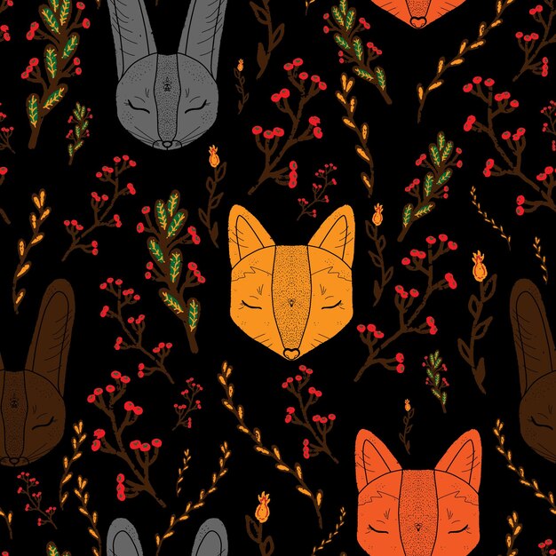 tangerines set of seamless patterns in flat style hand drawn illustration fruit pattern vector collection for design print fabric wallpaper paper etc