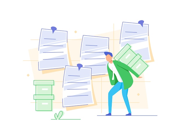 task management,Project managers set tasks on the board