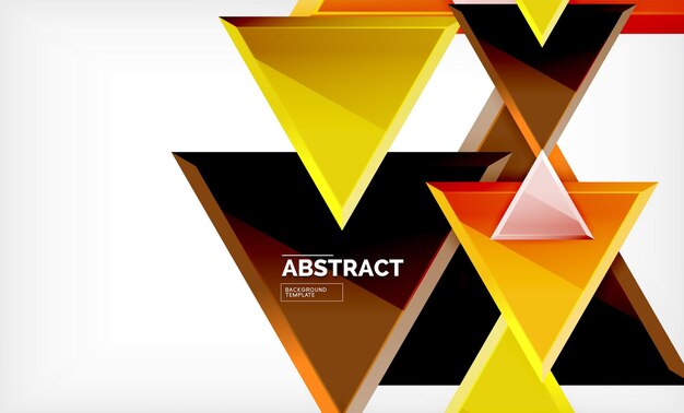 Tech futuristic geometric 3d shapes minimal abstract background
