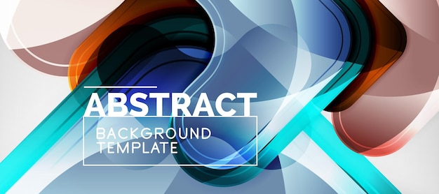 Techno lines hitech futuristic abstract background template with arrow shapes