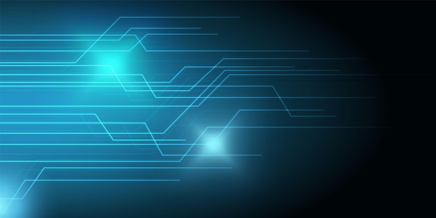 Technology abstract background with connection concept