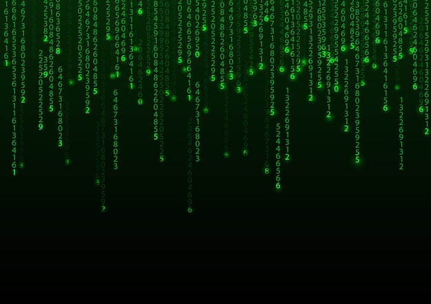 Technology binary background