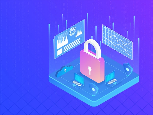 technology security concept.